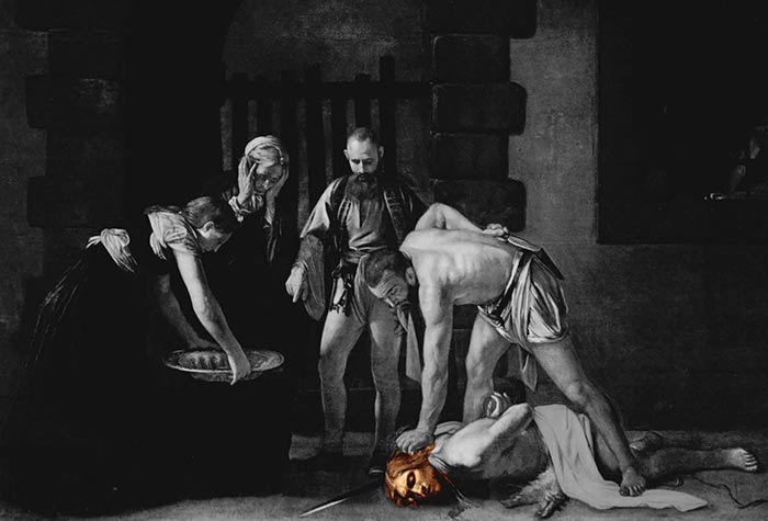 decollazione giovanni battista caravaggio