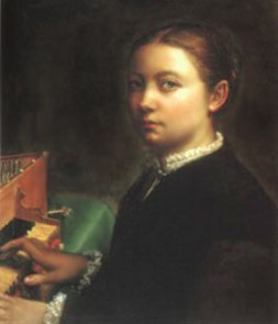 Autoritratto alla spinetta spinetta sofonisba anguissola