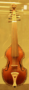 Viola d'amore, Milano, museo degli strumenti musicali 