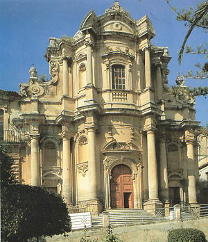 Noto, facciata della chiesa di S. Domenico