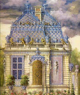 Il Trianon de Porcelaine, ricostruzione 