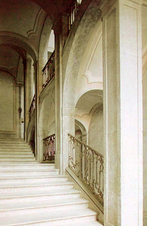 castello agliè scalinata
