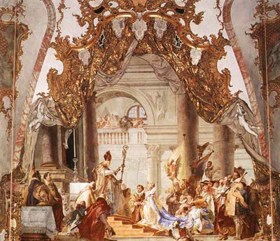 Wurzburg, affreschi del Tiepolo