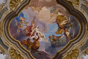 Villa Albergati, affreschi