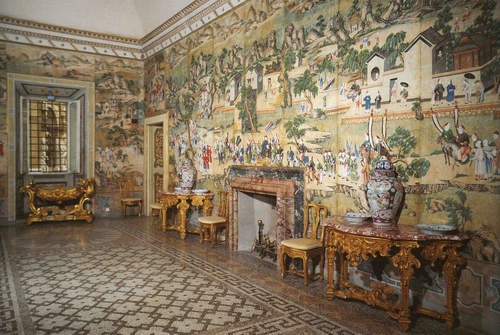 Villa Aldobrandini, affreschi 
