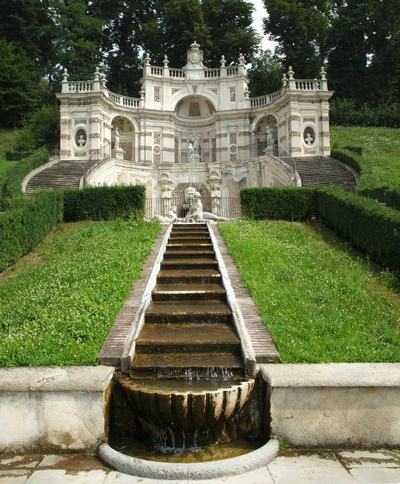 Villa della Regina, giardino
