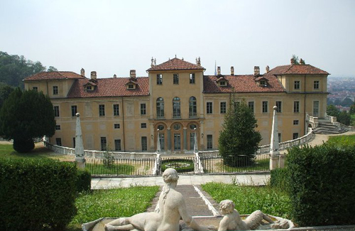 Villa della Regina, facciata