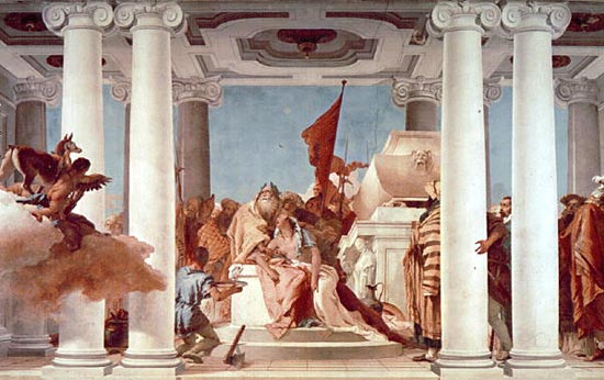 Villa Valmarana, affreschi del Tiepolo