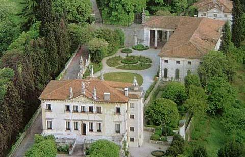 Villa Valmarana, veduta dall'alto