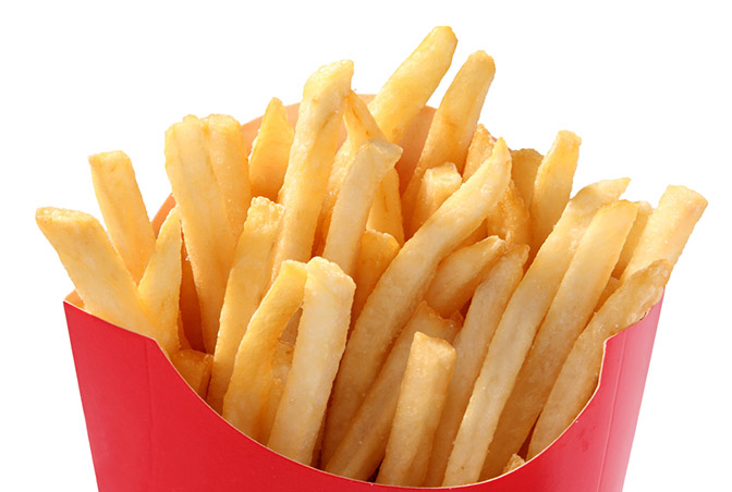 la storia delle french fries