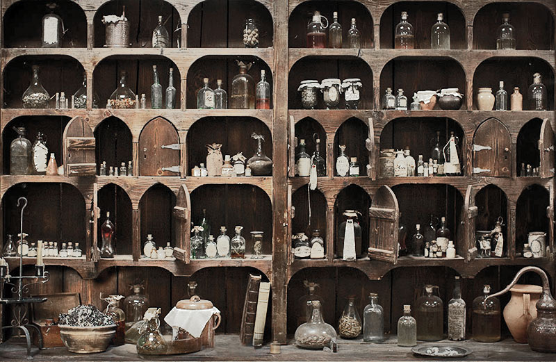 bottega speziale antica