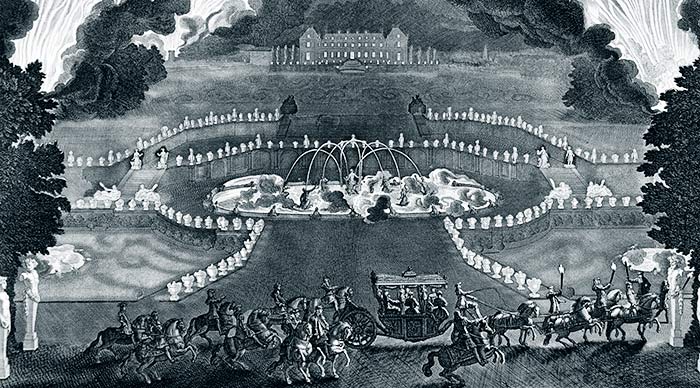 giardini versailles festa 1668