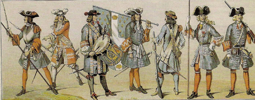 Armi e soldati nel XVIII secolo 