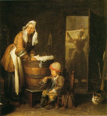 lavandaia chardin