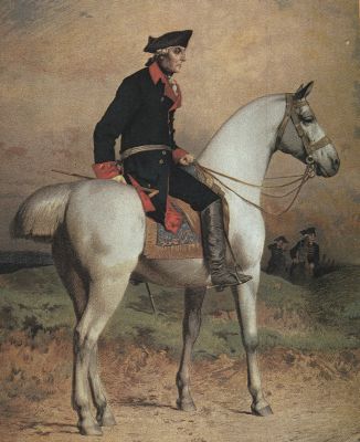 Federico il Grande a cavallo