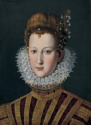 Maria de' Medici, ritratto giovanile
