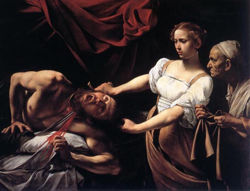 GIUDITTA E OLOFERNE caravaggio