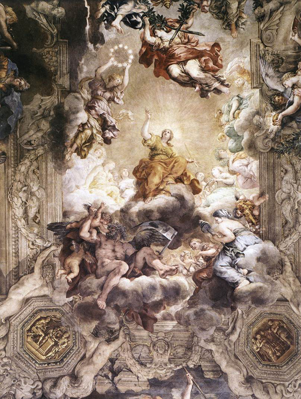 Pietro Cortona trionfo divina provvidenza