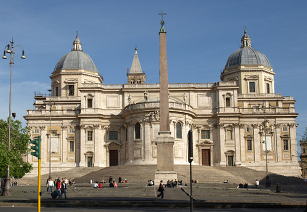 Roma, basilica di Santa Maria Maggiore, abside, 1673 rainaldi santa maria maggiore
