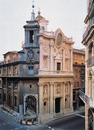 retorica San Carlo quattro fontane