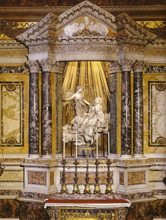 retorica bernini santa teresa