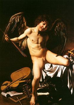 caravaggio angelo musica