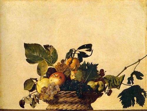 Caravaggio - Canestra di frutta