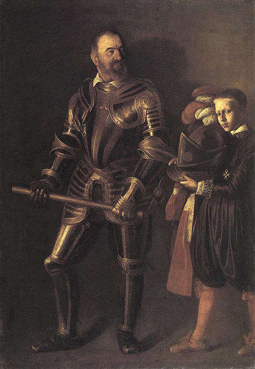 caravaggio Alof Wignacourt anno 1608