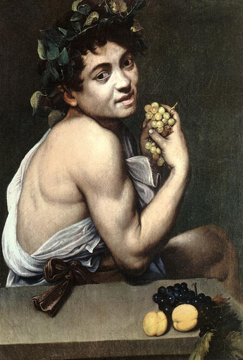 caravaggio bacchino malato