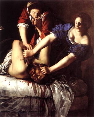 Giuditta e Oloferne - Artemisia Gentileschi 