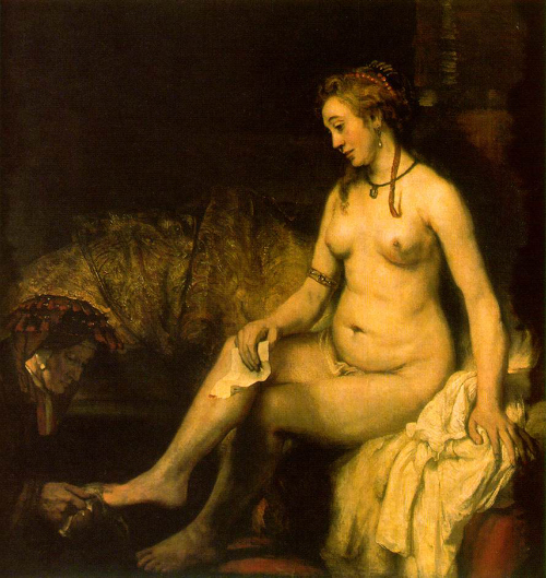 Betsabea di rembrandt