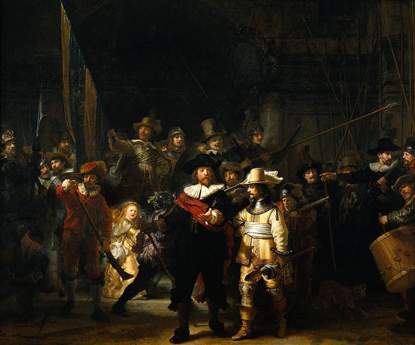 la ronda di notte rembrandt