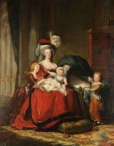 Maria Antonietta figli vigee brun