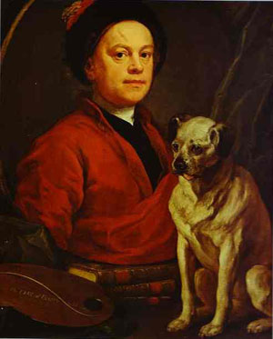 hogarth autoritratto