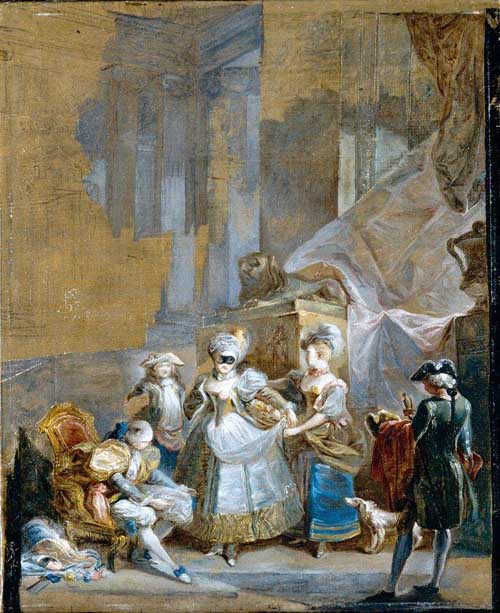 Luisi Paret y Alcazàr - ballo in maschera (1775) Luisi Paret Alcazr ballo in maschera