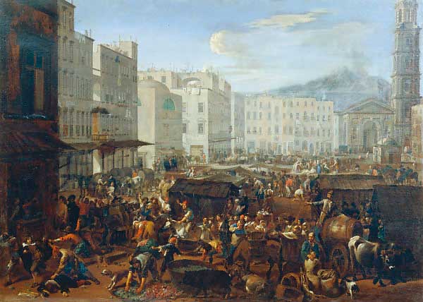 La rivolta di Masaniello di Michelangelo Cerquozzi rivolta masaniello cerquozzi