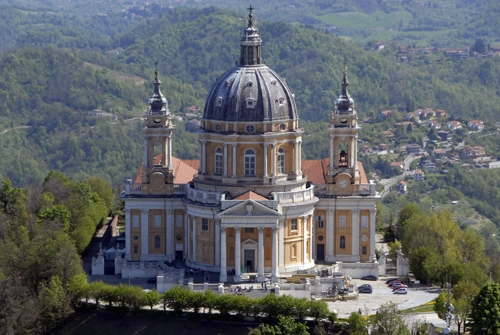 La Basilica di Superga, veduta