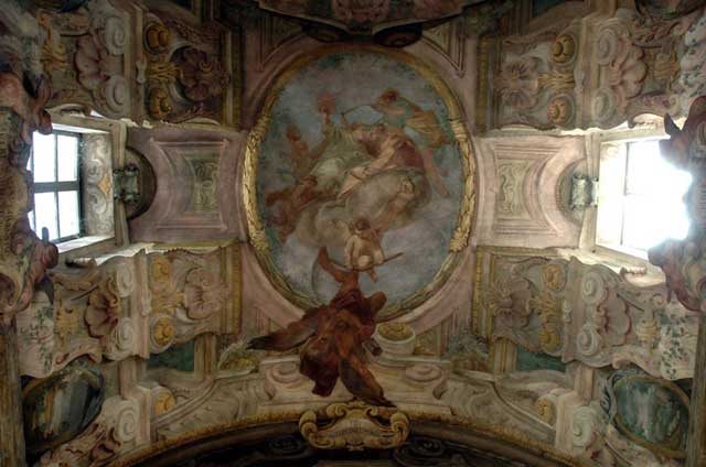 Oratorio San Cristoforo, affreschi