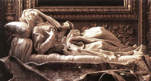 Estasi della Beata Ludovica Albertoni, Bernini 