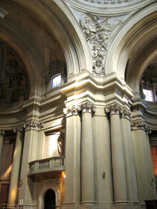 Chiese dei Santi Luca e Martina a Roma, interno