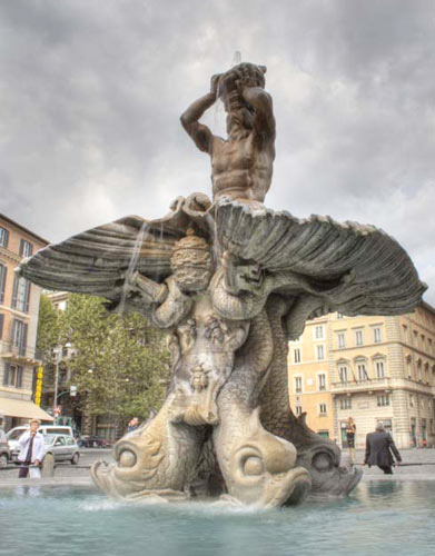 La fontana del Tritone