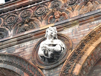 Milano, particolare dell'Università 