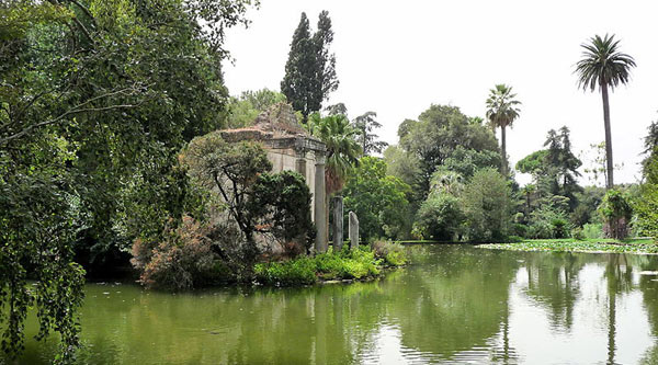 Reggia di Caserta - il giardino all'inglese 