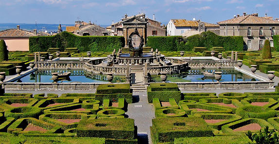 giardino alla italiana villa lante