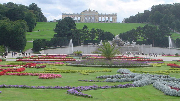 giardino barocco germania schonbrunn