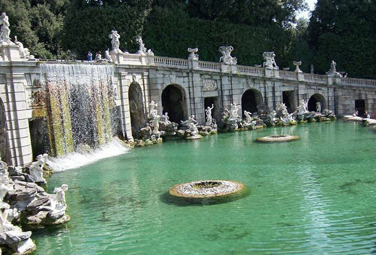 Reggia di Caserta - giardini giardino barocco italia caserta