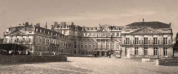 Saint-Cloud in una rara fotografia del XIX secolo
