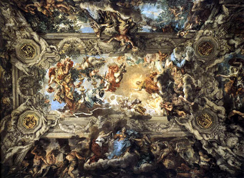 Il Trionfo della divina provvidenza - Pietro da Cortona Il Trionfo della divina provvidenza - Pietro da Cortona