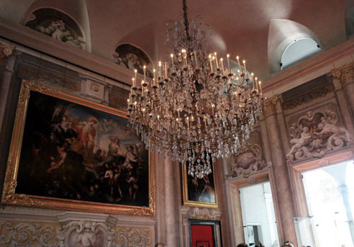 Interni di Palazzo Rosso