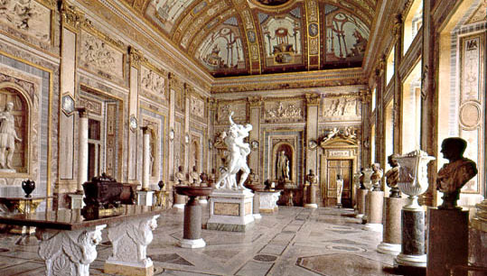 Galleria Borghese, interno